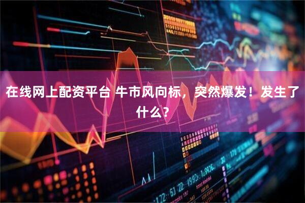 在线网上配资平台 牛市风向标，突然爆发！发生了什么？